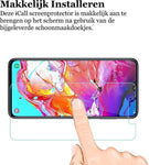 Screenprotector geschikt voor Samsung A70 - Glas Screen Protector