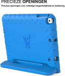 iPad 10.2 2019 / 2020 / 2021 Hoes - Kinder Back Cover Kids Case Hoesje Blauw