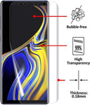Screenprotector geschikt voor Samsung Note 9 - Glas PET Folie Screen Protector Transparant 0.2mm 9H - van iCall
