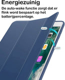 iPad Mini 6 Hoes 8.3 Inch 2021 - Trifold Book Case voor Apple iPad Mini 6 8.3 (2021) - Smart Cover iPad Mini 6 - Blauw
