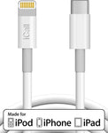 Kabel Oplader geschikt voor iPhone Lightning USB-C Kabel - iCall Oplaadkabel MFI Gecertificeerd door en geschikt voor Apple iPhone en iPad