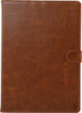 iPad Air 2020 Hoes - iPad Air 2022 Hoes - 10.9 inch - Leren Book Case Cover Bruin