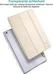 iCall - Apple iPad Air 10.5 (2019) / Pro 10.5 (2017) Hoes - Book Cover Tri-Fold Case - Goud
