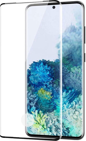 Screenprotector geschikt voor Samsung S20 Plus - Full Screen Protector Glas
