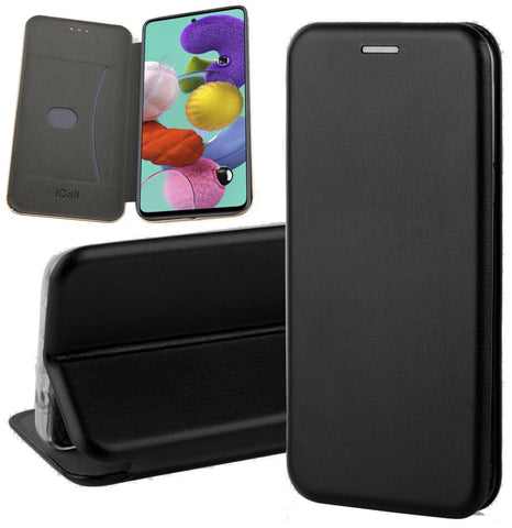 Galaxy A51 Book case Zwart | iCall
