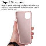 Apple iPhone 11 Pro Max Hoesje - Liquid Case Roze