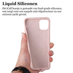 Apple iPhone 11 Pro Hoesje - Liquid Case Roze