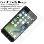 Apple iPhone 8 Plus Screenprotector - Case Friendly