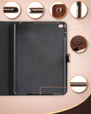 iPad 10.2 (2019) Hoesje - Lederen Book Case Smart Cover - iCall