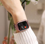 Apple Watch Series 5 - Milanees Bandje + Hoesje