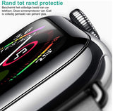 Apple Watch 4 Screenprotector - Tempered Gehard Glas - Full Screen Volledig Beeld