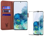 Galaxy S20 Bookcase screenprotector