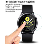 Samsung Galaxy Watch Active Screenprotector - Glas PET Folie - Full Screen Volledig Beeld